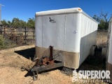 (x) (5-106) 2015 LARK T/A 16' BP Crew Trailer, VIN
