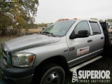 (x) (2-50) 2009 DODGE Ram 3500 4WD Flatbed Truck,
