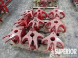 (1-206) (9) 100-Ton CL Tubing Elevators, (4) 2-7/8