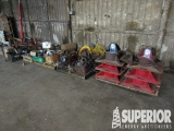 (4-163) Rig Parts Consisting of Rig Jack Stands, G