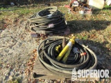 (1-384) (4) Tool Racks, (2) Pallets of  Hyd Hoses