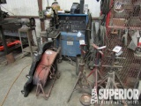 (1-398) MILLER Syncrowave 350 Welder w/(4) Welding