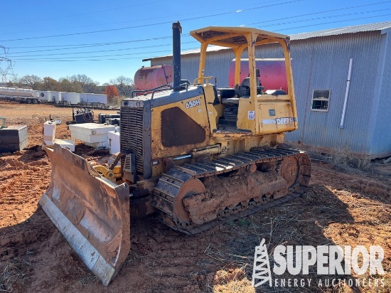 (3-57) JOHN DEERE 650H Crawler Dozer, S/N-T0650HX8