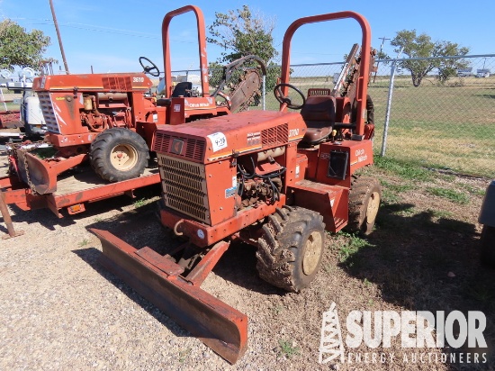 (4-58) DITCH WITCH 3700 Trencher, S/N-3Y0638, p/b