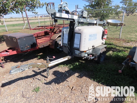 (4-60) 2014 WACKER NEUSON Portable Light Tower w/6