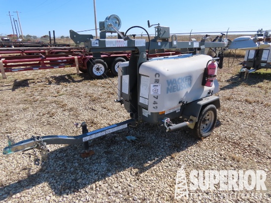 (5-173) 2014 WACKER NEUSON 6 KW Light Tower S/A Tr