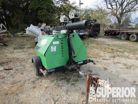 (2-64) MAGNUM Light Tower p/b KUBOTA 3-Cyl Diesel