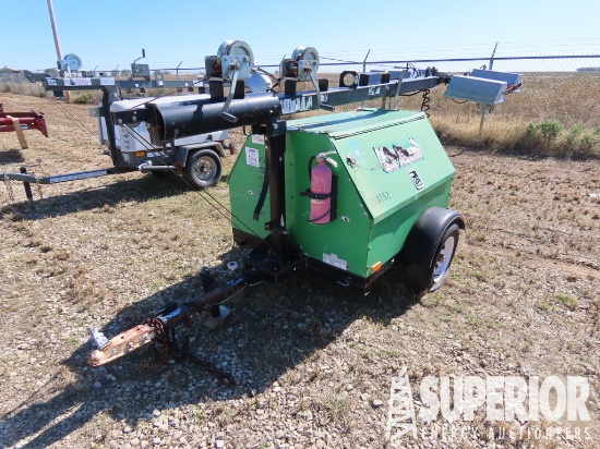(5-178) MAGNUM 6 KW Light Tower S/A Trailer, VIN-N