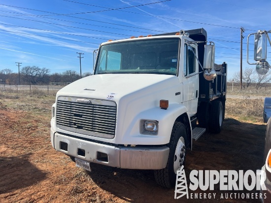 (x) (3-58A) 1998 FREIGHTLINER FL70 S/A Dump Truck,