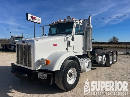 (x) (1-58) 2007 PETERBILT 357 3-Axle Winch Truck,