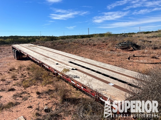 (x) (7-1) 1989 FONTAINE T/A Flatbed Trailer, VIN-1