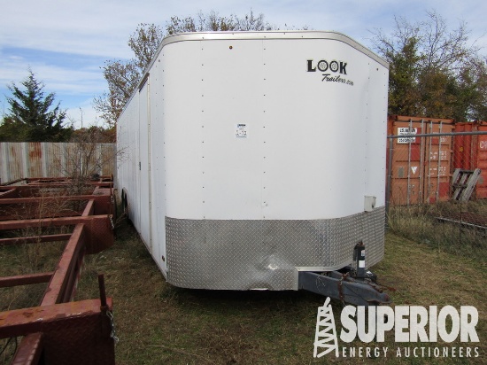 (x) (2-72) 2014 LOOK 24'L T/A BP Cargo Trailer, VI