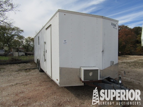 (x) (2-73A) 2015 LOOK 24'L T/A BP Cargo Trailer,
