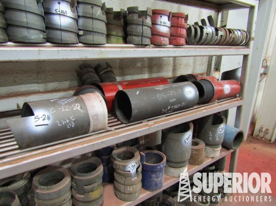 (5-216) (2) 7-3/8"OD GR #9687 Overshots w/(4) Cutl