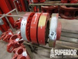 (5-385) (4) LARKIN 3000# Baby Flanges