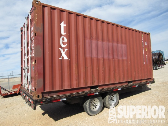 8' x 8' x 20' Shipping Container (NOTE: Sitting on