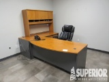 Contents of Office, Desk w/ Cabinets, Executive Si