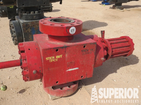 FLS-R 7-1/16" 10,000# Hyd Op Frac Valve (V333). Lo