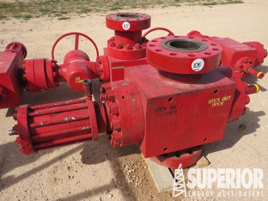 FLS-R 7-1/16" 10,000# Hyd Op Frac Valve (V094). Lo