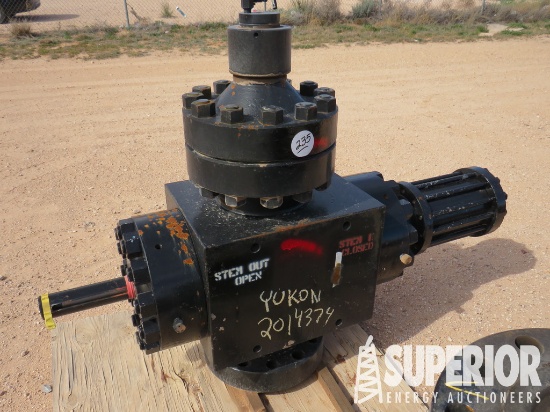 FLS-R 7-1/16" 10,000# Hyd Op Frac Valve w/FE Trim,