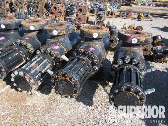 MSP 7-1/16" 10,000# Hyd Op Frac Valve. Located in