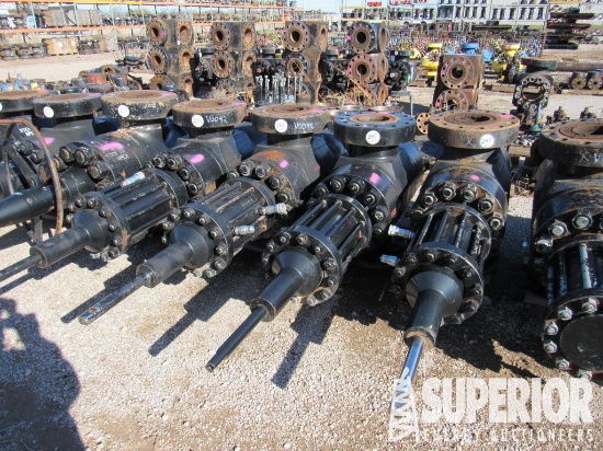 MSP 7-1/16" 10,000# Hyd Op Frac Valve. Located in