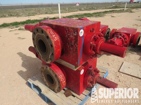 7-1/16" 10,000# Manual Gate Valve w/FE Trim. Locat