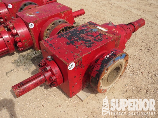 7-1/16" 10,000# Manual Gate Valve w/FE Trim. Locat