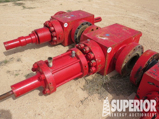 7-1/16" 10,000# Hyd Op Gate Valve. Located in Yard