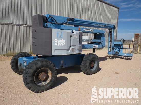 GENIE Z-60/30 4WD Articulating Boom Lift, S/N-1681