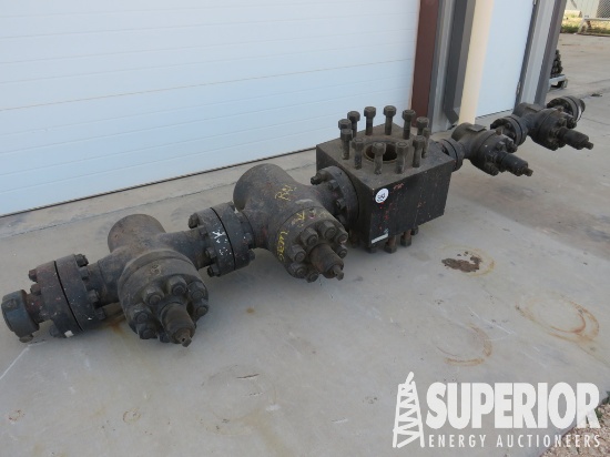 7-1/16" 10,000# x 4-1/16" 10,000# Studded Cross w/