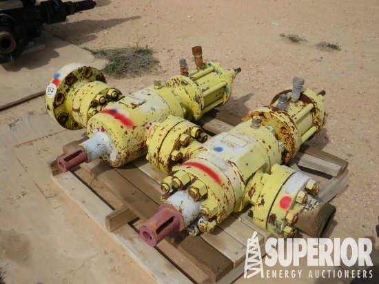 (2) CIW Type 2-9/16" 15,000# Hyd Op Gate Valves w/