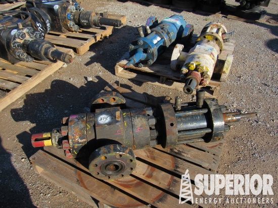 (3) FC Type 2-9/16" 15,000# Hyd Op Gate Valves (No