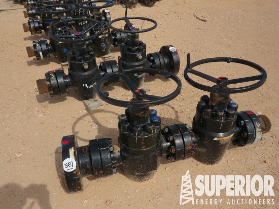 (2) CIW Type 2-9/16" 15,000# Manual Gate Valves w/