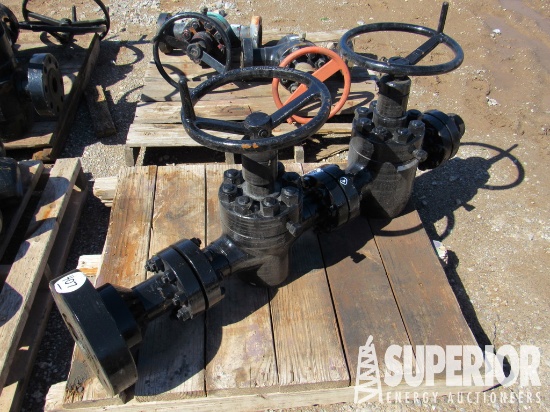 (2) FC Type 1-13/16" 10,000# Manual Gate Valves (T