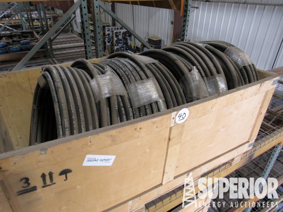 Set of (8) 3/4" Hyd Accumulator Hoses (UNUSED) . L