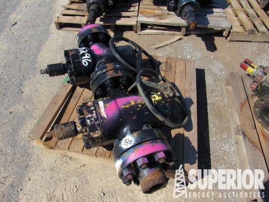 (2) FC Type 4-1/16" 5000# Manual Gate Valves (Test