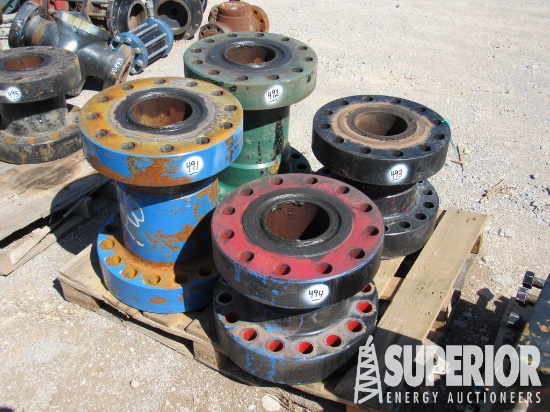 7-1/16" 10,000# x 15,000# x 2'L Adapter Spool. Loc