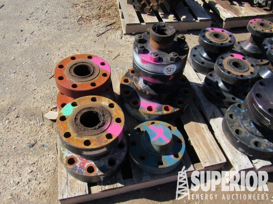 (3) Adapter Spools, 7-1/16" 10,000# x 4-1/16" 10,0