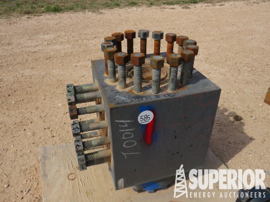 7-1/16" 15,000# 3-Way Tee w/Blind Flange (T0014).