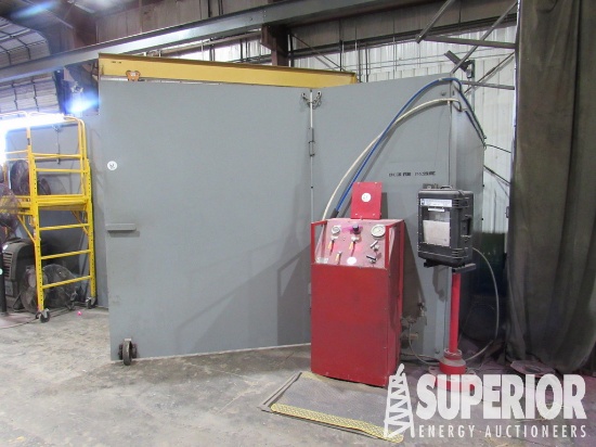 8'H x 20'W x 16'L x 5/8" Thick, Steel Hydrostatic