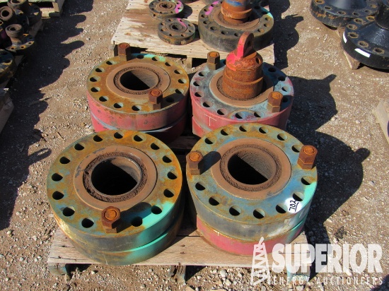 (4) 7-1/16" 15,000# Test Flanges. Located in Yard#