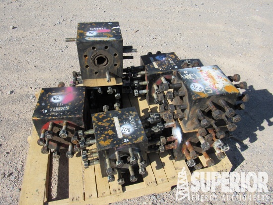 (7) 4-Way Std Crosses, 2-1/16" 5000#, (2) 2-9/16"