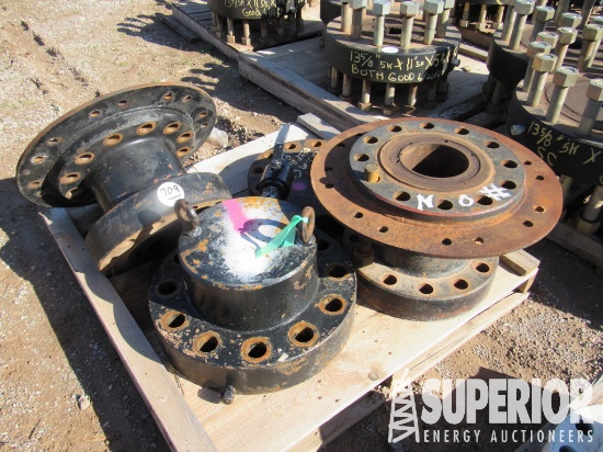 (2) 7-1/16" 10,000# x 16"L Spacer Spools w/Welded