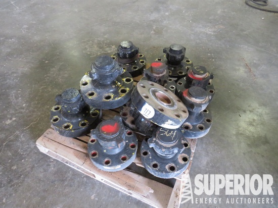 (12) Adapter Flanges, (6) 4-1/16" 10,000# x 3" Fig