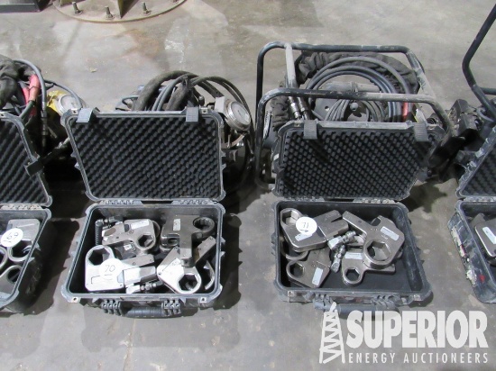 ENERPAC Hyd Power Pack w/Hoses & Set of ENERPAC Wr
