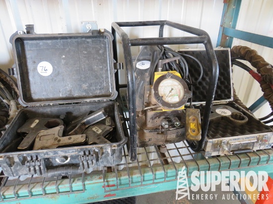 ENERPAC Hyd/Elec Power Pack w/Set of Wrenches. Loc