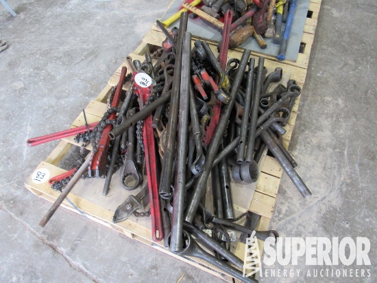 Pallet of Hammer Wrenches, Wrenches & Cheater Bars