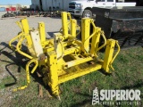 (9) 4-Leg Hand Crank Jack Stands. Located in Yard#