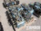 (9) 4-Way Studded Crosses, 2-9/16
